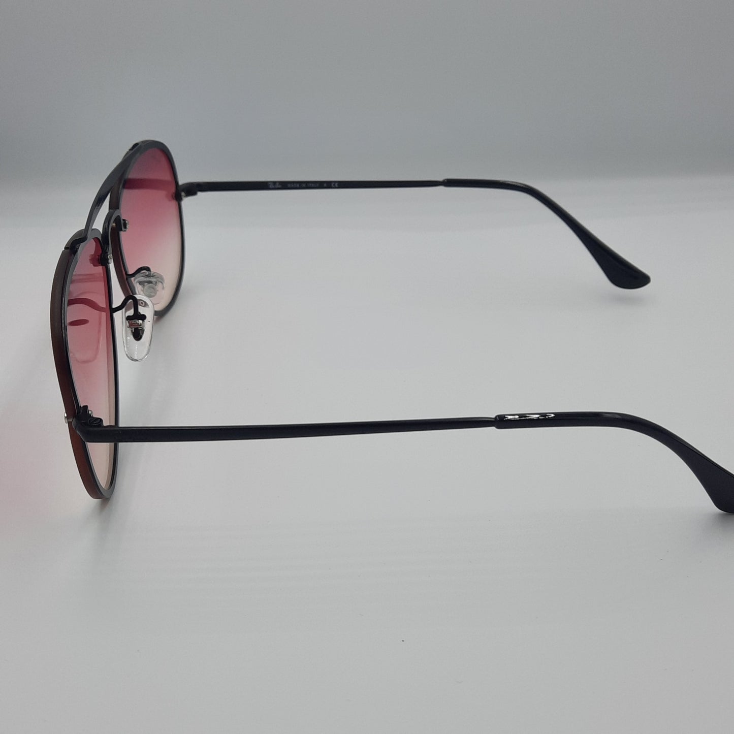 Solaires: RAYBAN BLAZE AVIATOR RB3584 NOIR/ROSE dégradé