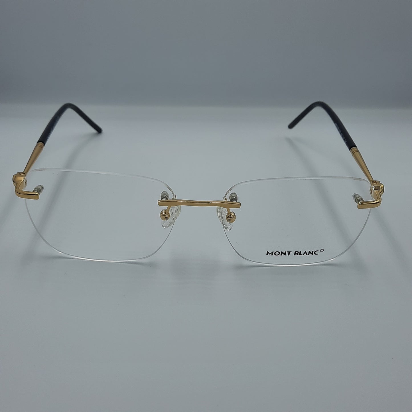 acheter lunette vue maroc homme femme Lunette optique percée Mont Blanc: Doré noir