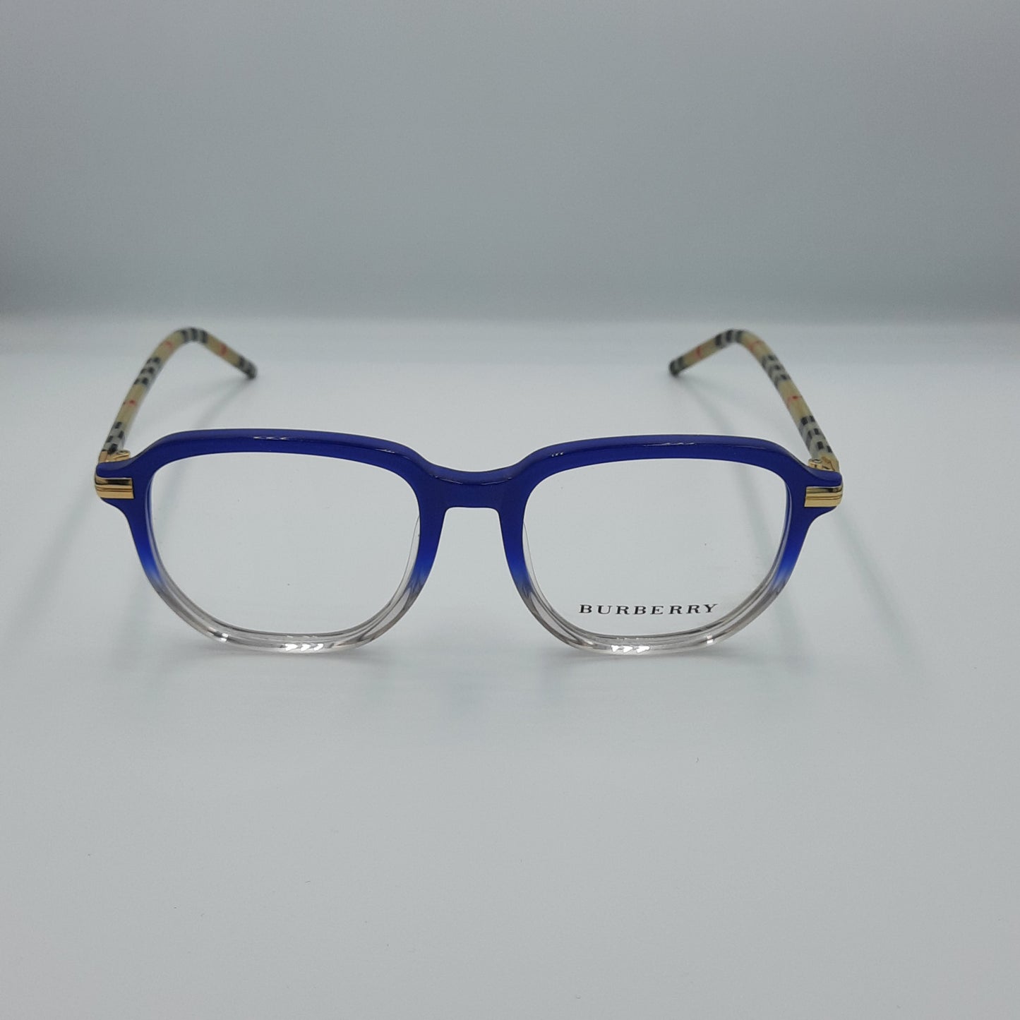 Lunette optique Burberry:Bleu blanc trns