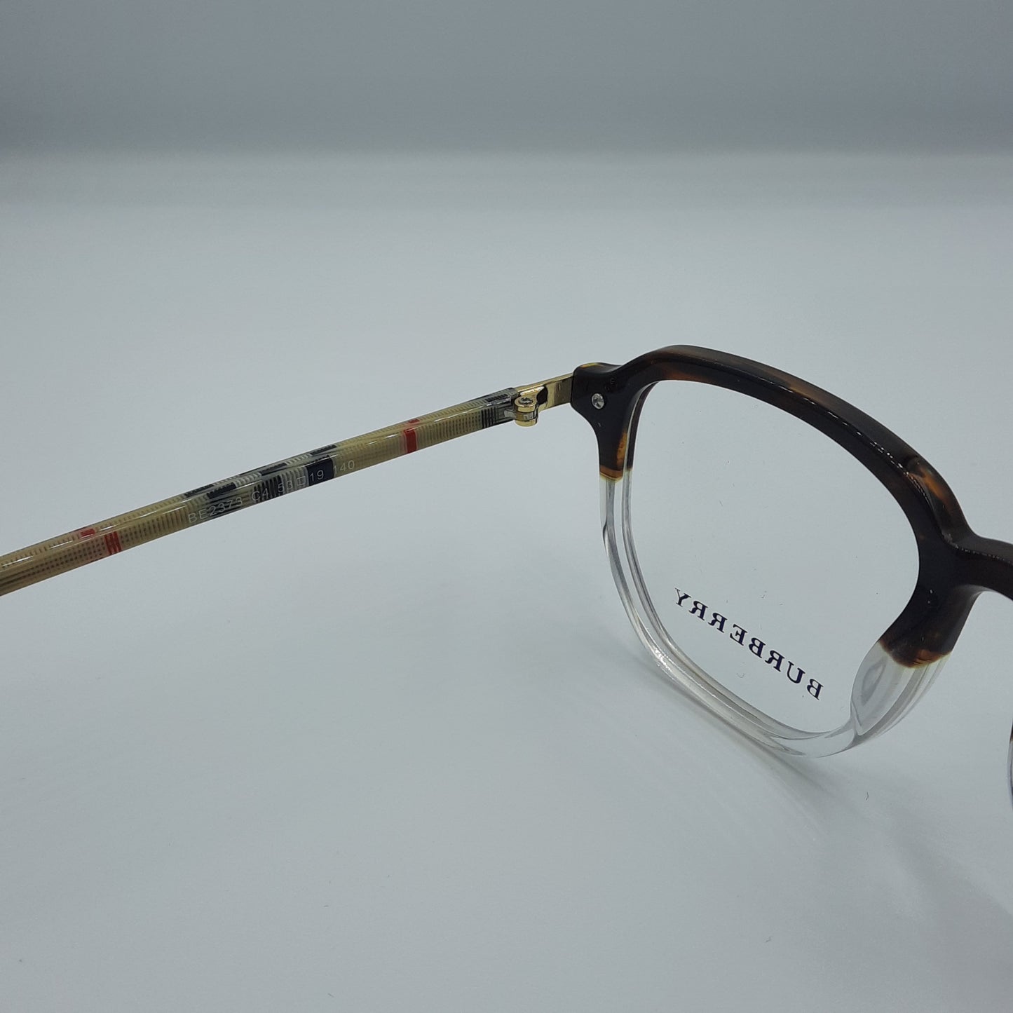 Lunette optique Burberry:MARRON blanc trns