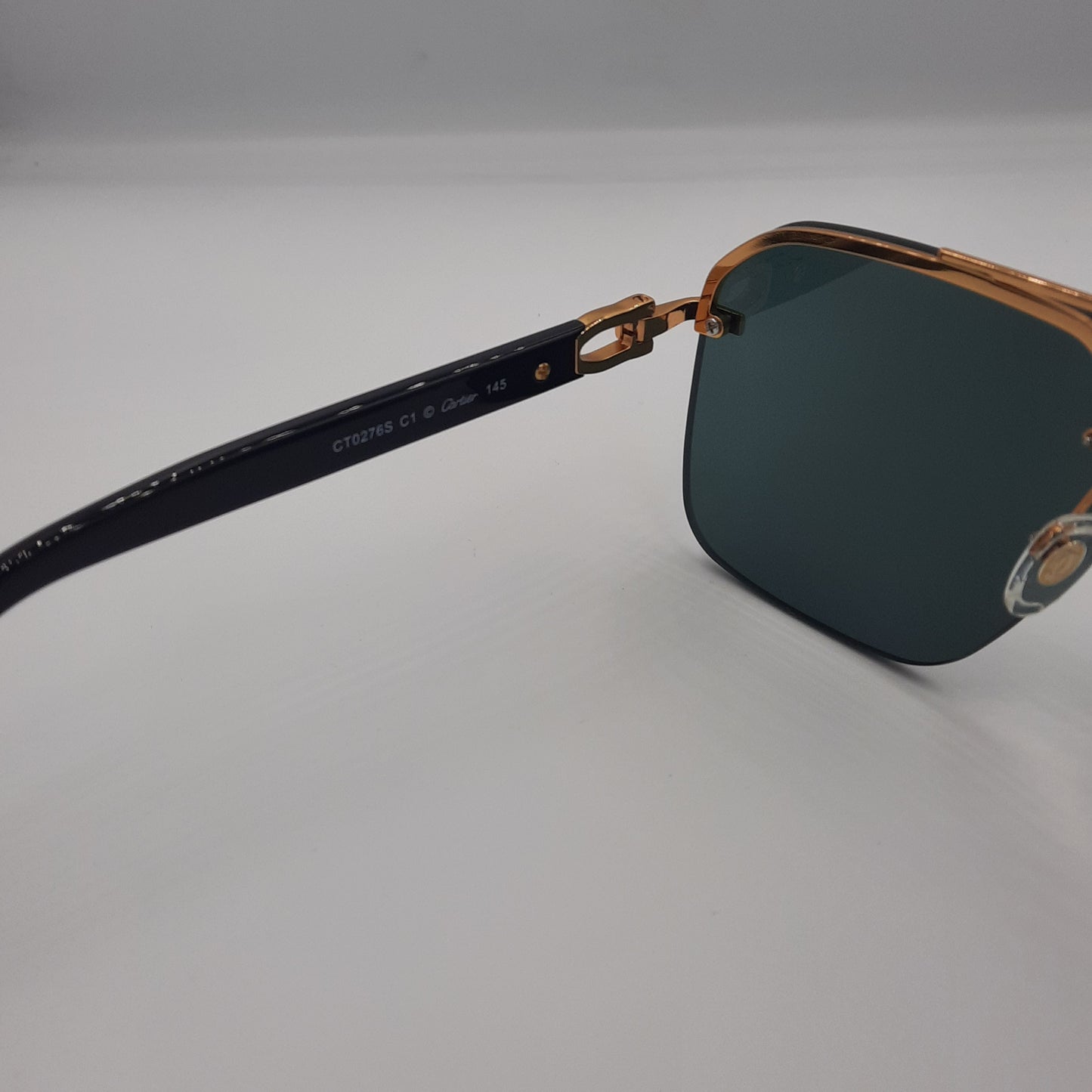 Solaires: CARTIER CT0276S noir doré vert