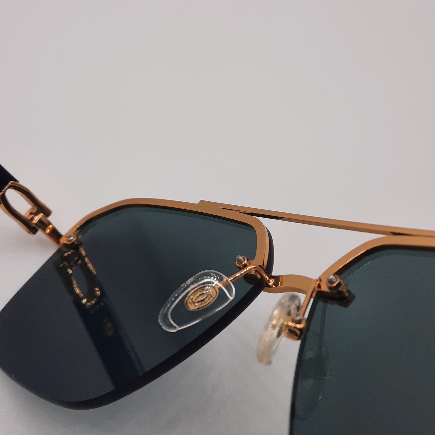 Solaires: CARTIER CT0276S noir doré vert