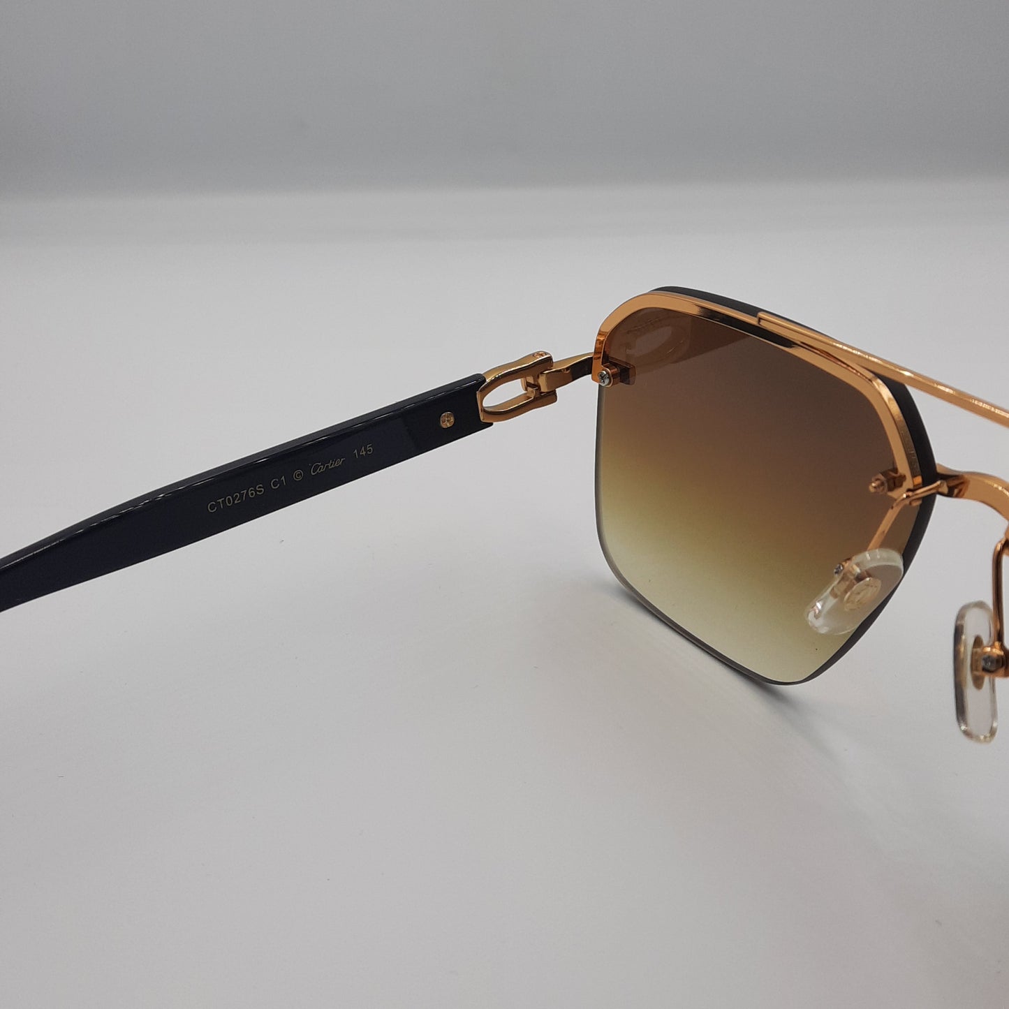 Solaires: CARTIER CT0276S noir marron dégradé