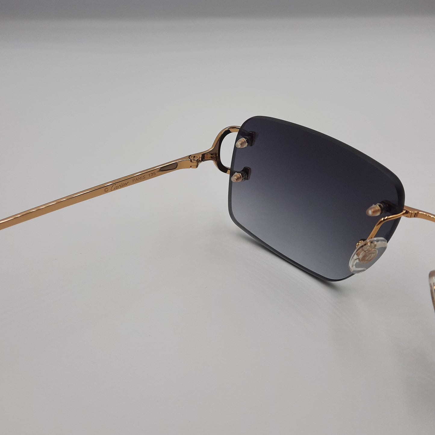 Solaires: CARTIER CT0094 noir doré