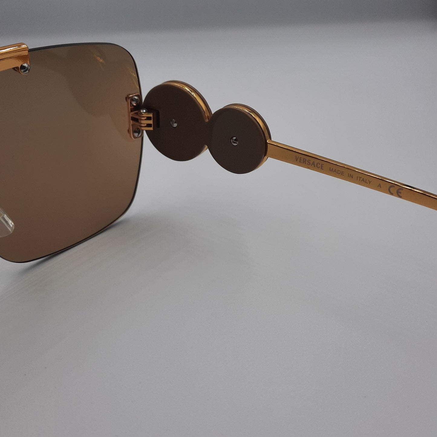 Solaires: VERSACE MARRON doré VE8250