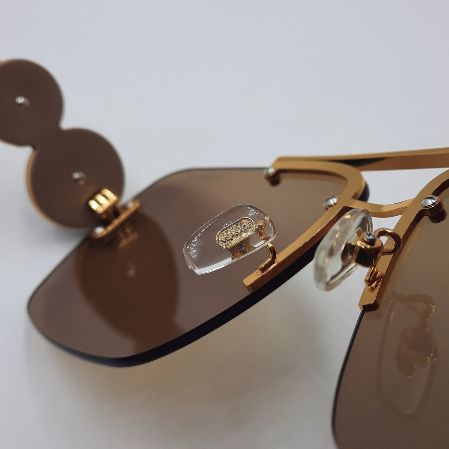 Solaires: VERSACE MARRON doré VE8250