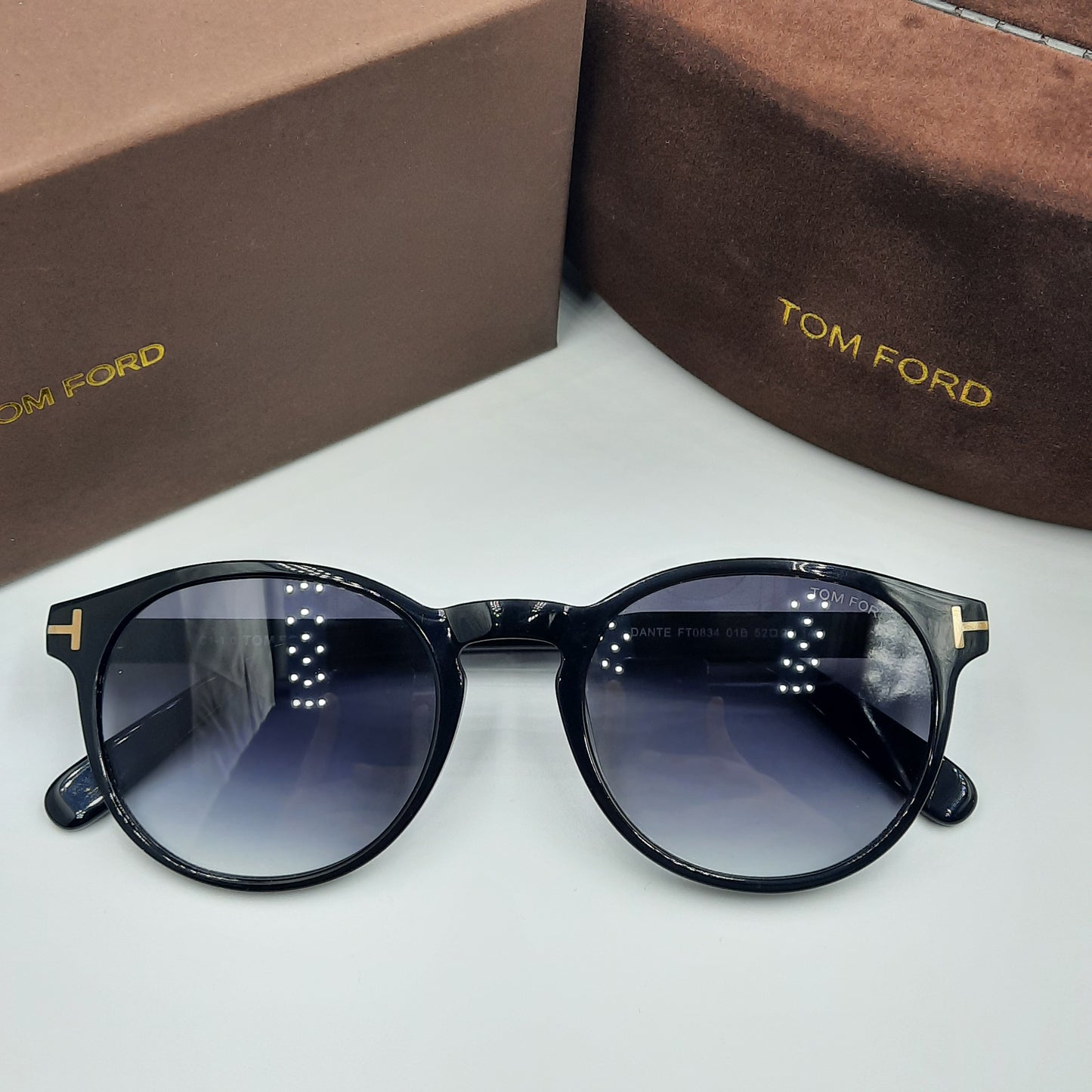 Solaires: TOM FORD FT0834 DANTE noir doré degradé