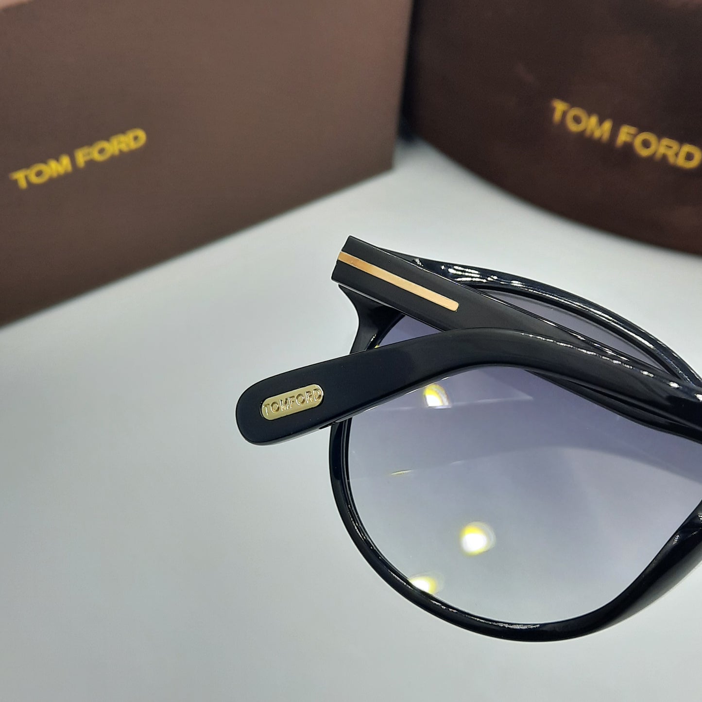 Solaires: TOM FORD FT0834 DANTE noir doré degradé