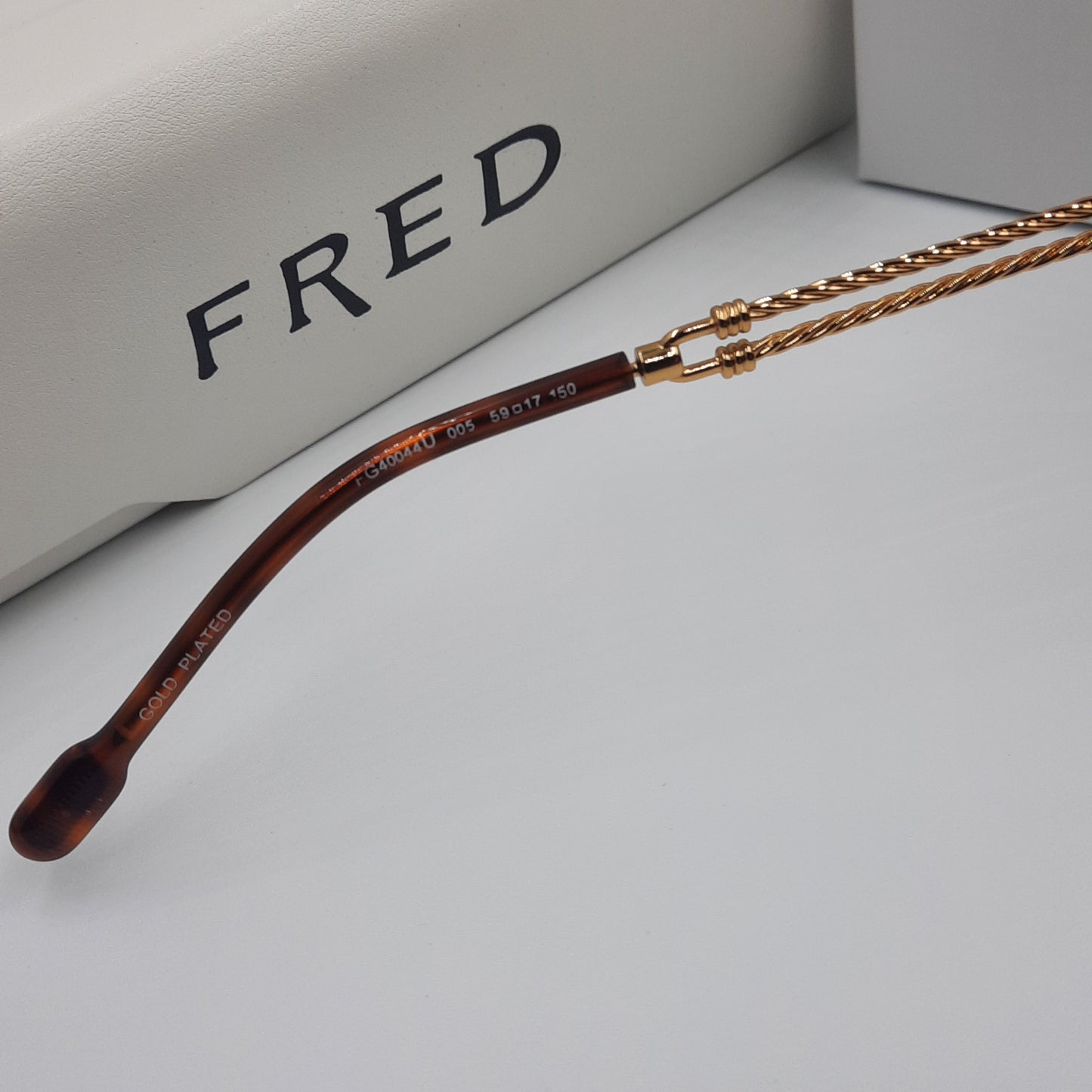 Solaires: FRED FG40044U doré marron