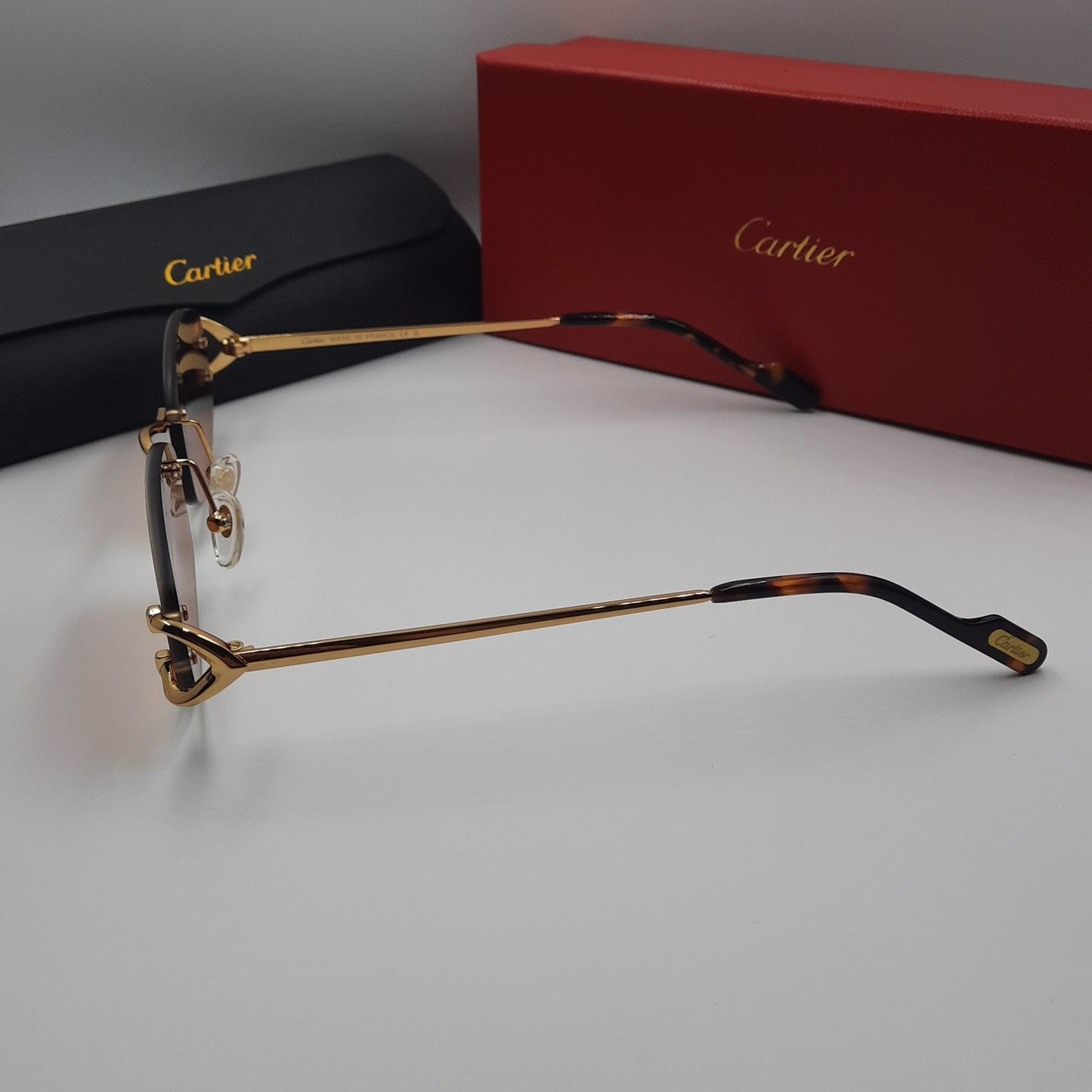Solaires: CARTIER C decor CT0467S doré marron