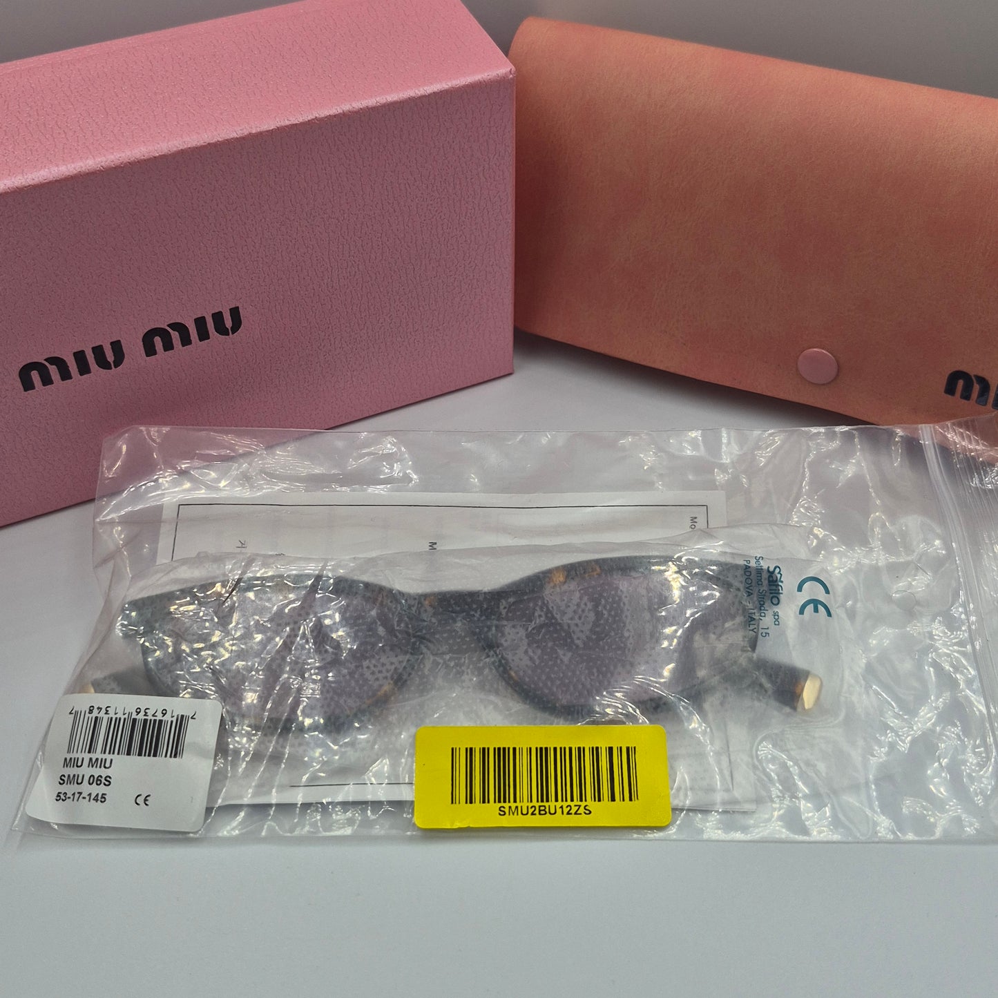 Solaires: MIUMIU SMU06S violet havane