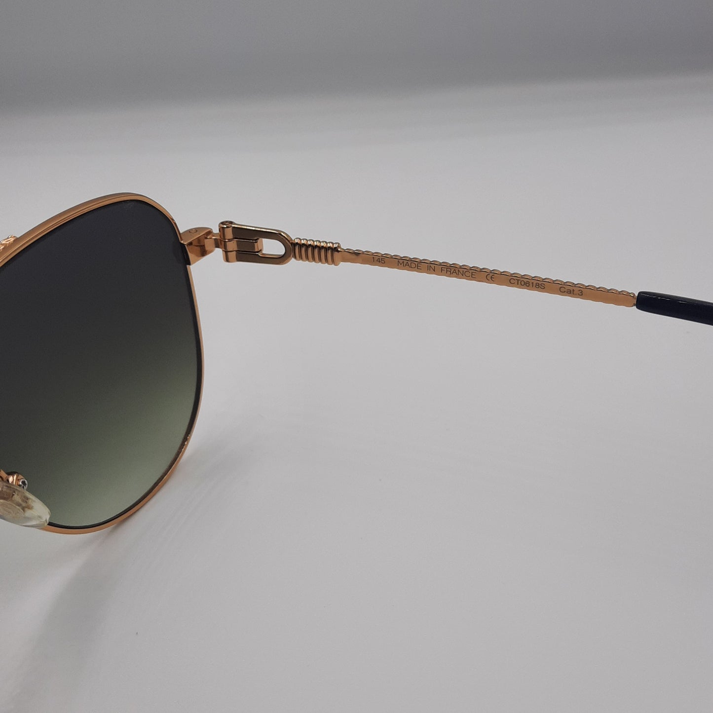 Solaires: CARTIER CT0618S doré vert