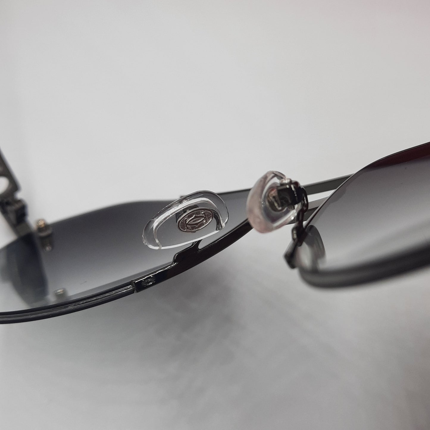 Solaires: CARTIER semi percé CT0427S noir