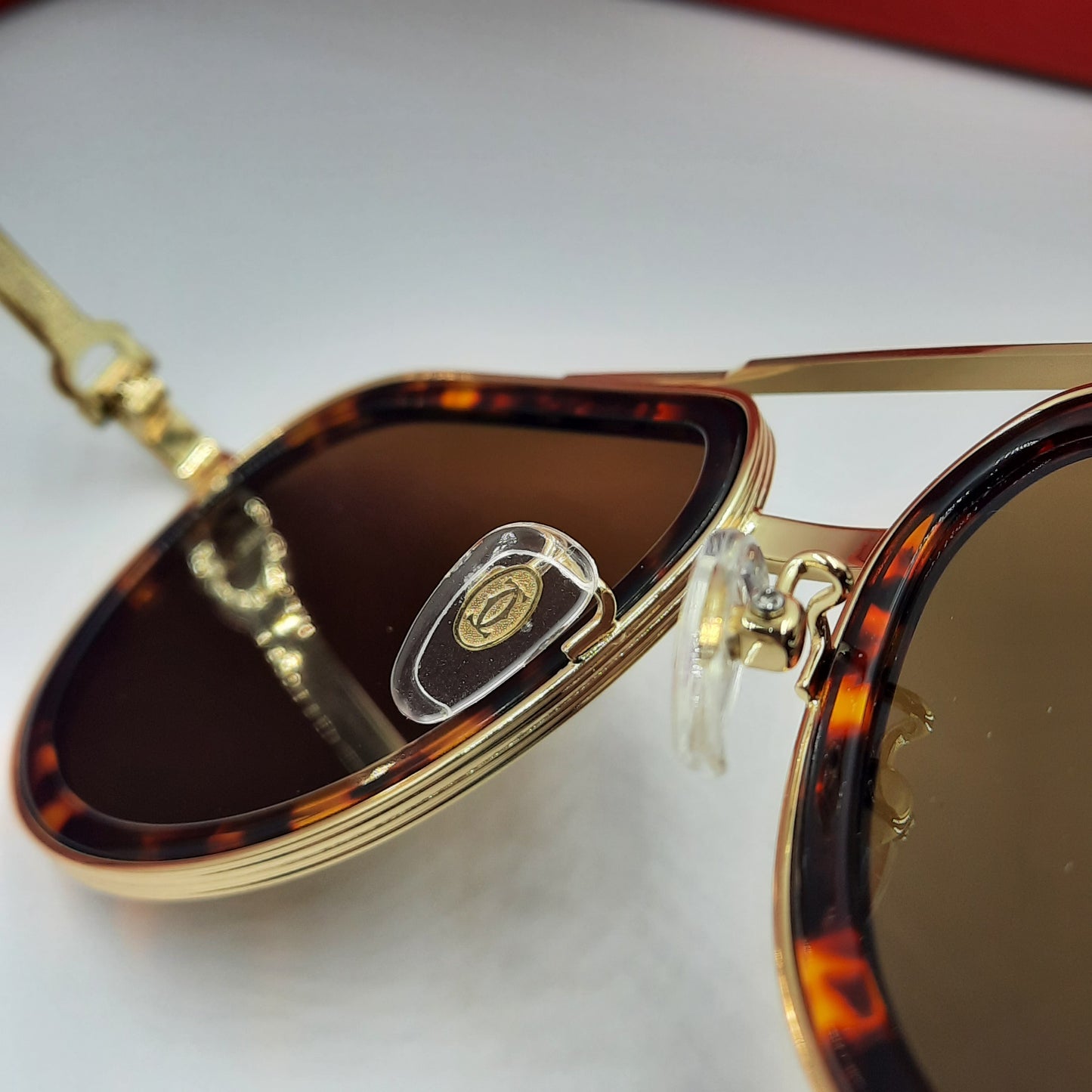 Solaires: CARTIER CT0865S doré marron havane