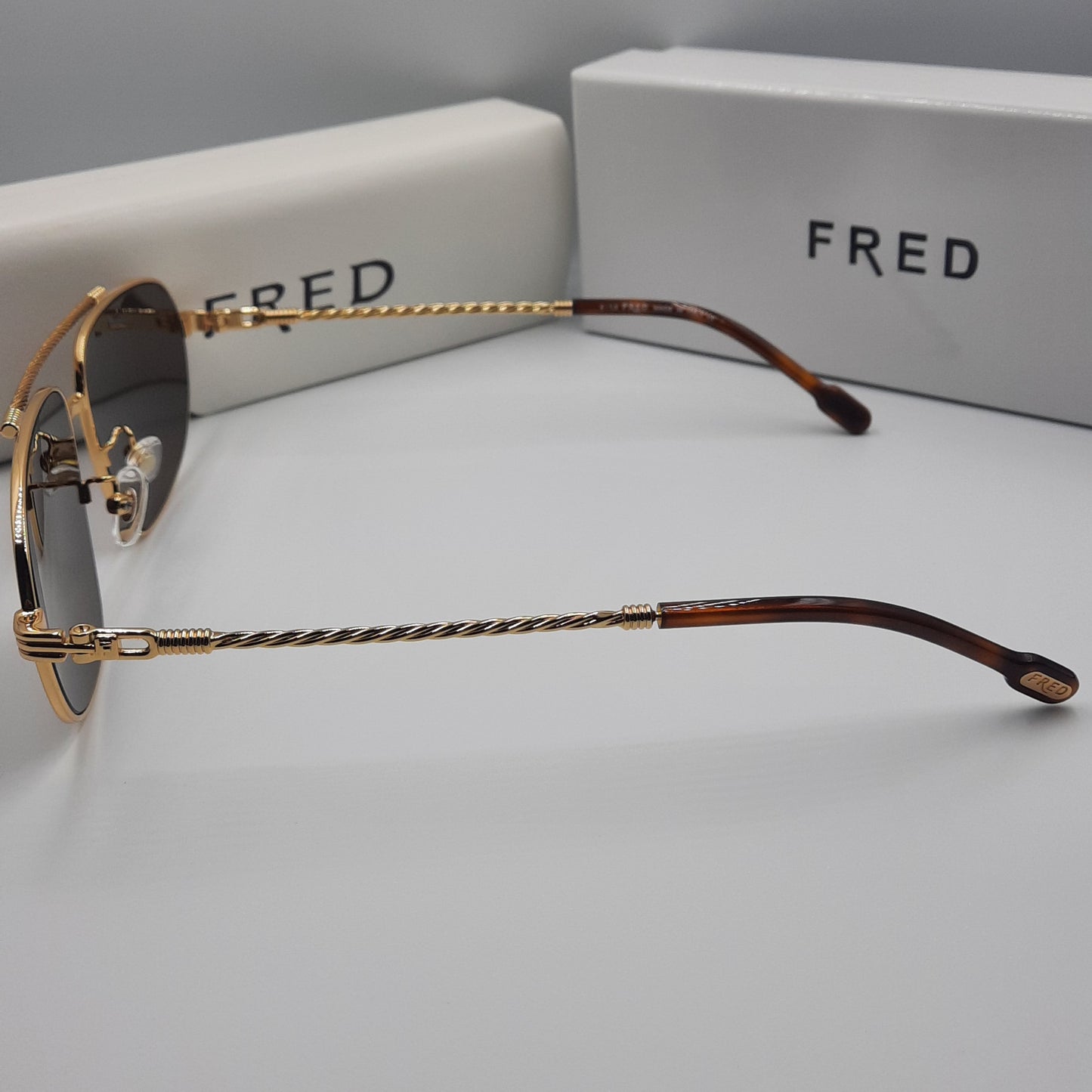 Solaires: FRED FG40037U doré marron