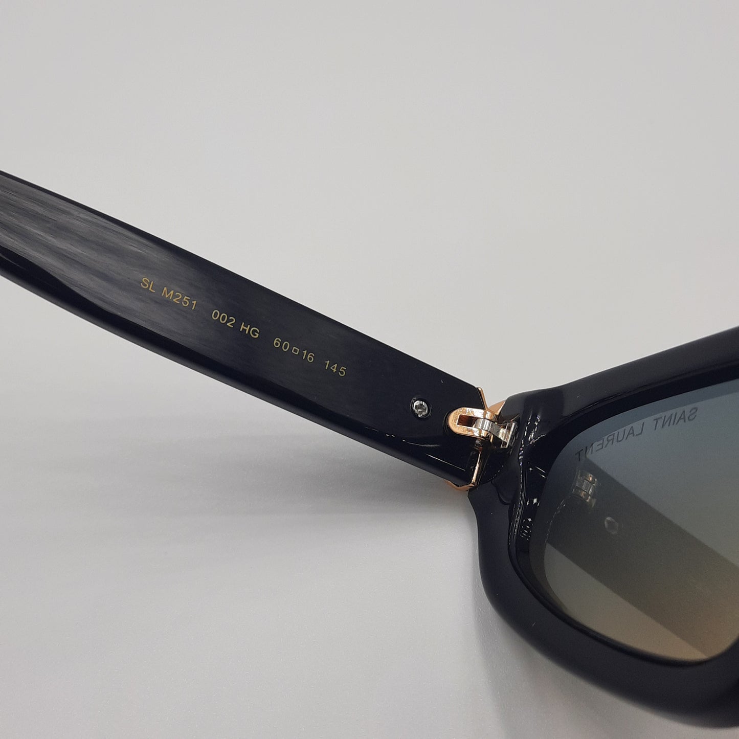 Solaires: SAINT LAURENT SL M251 noir doré clair