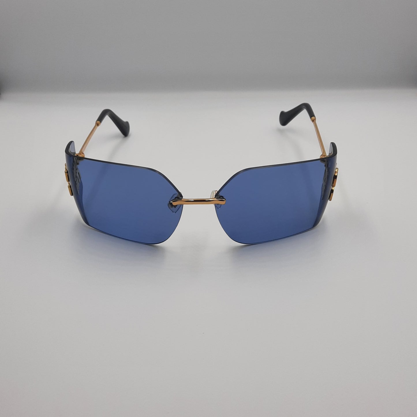 Solaires: MIUMIU MU54YS bleu/GOLD