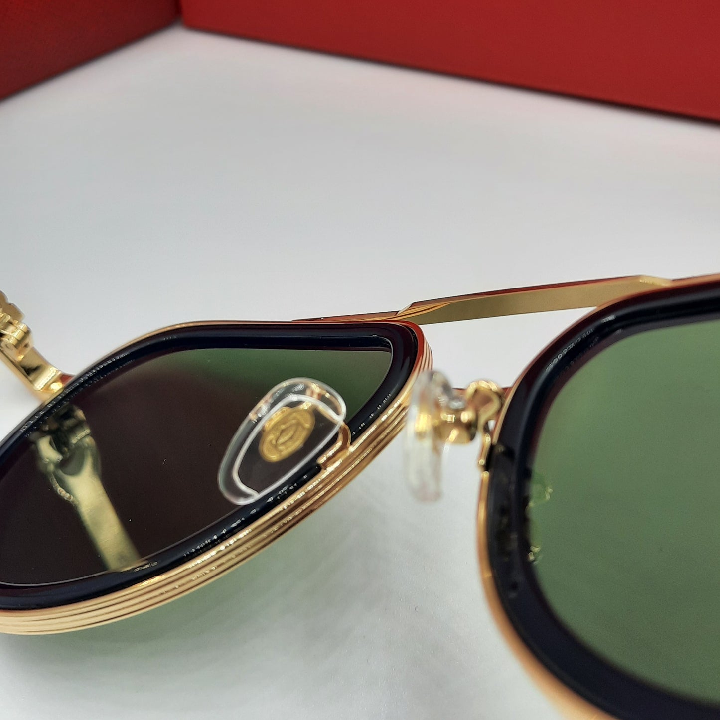 Solaires: CARTIER CT0865S doré vert