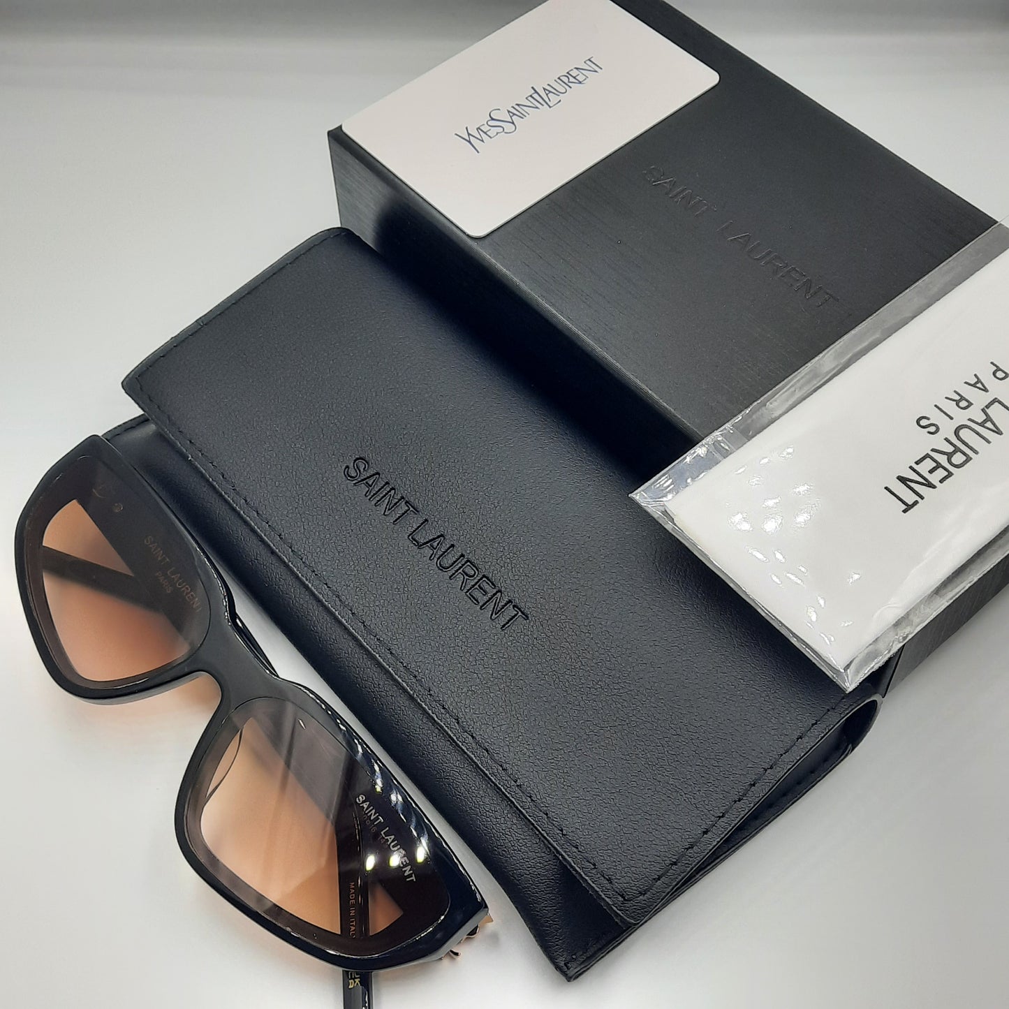 Solaires: SAINT LAURENT SL M251 noir marron