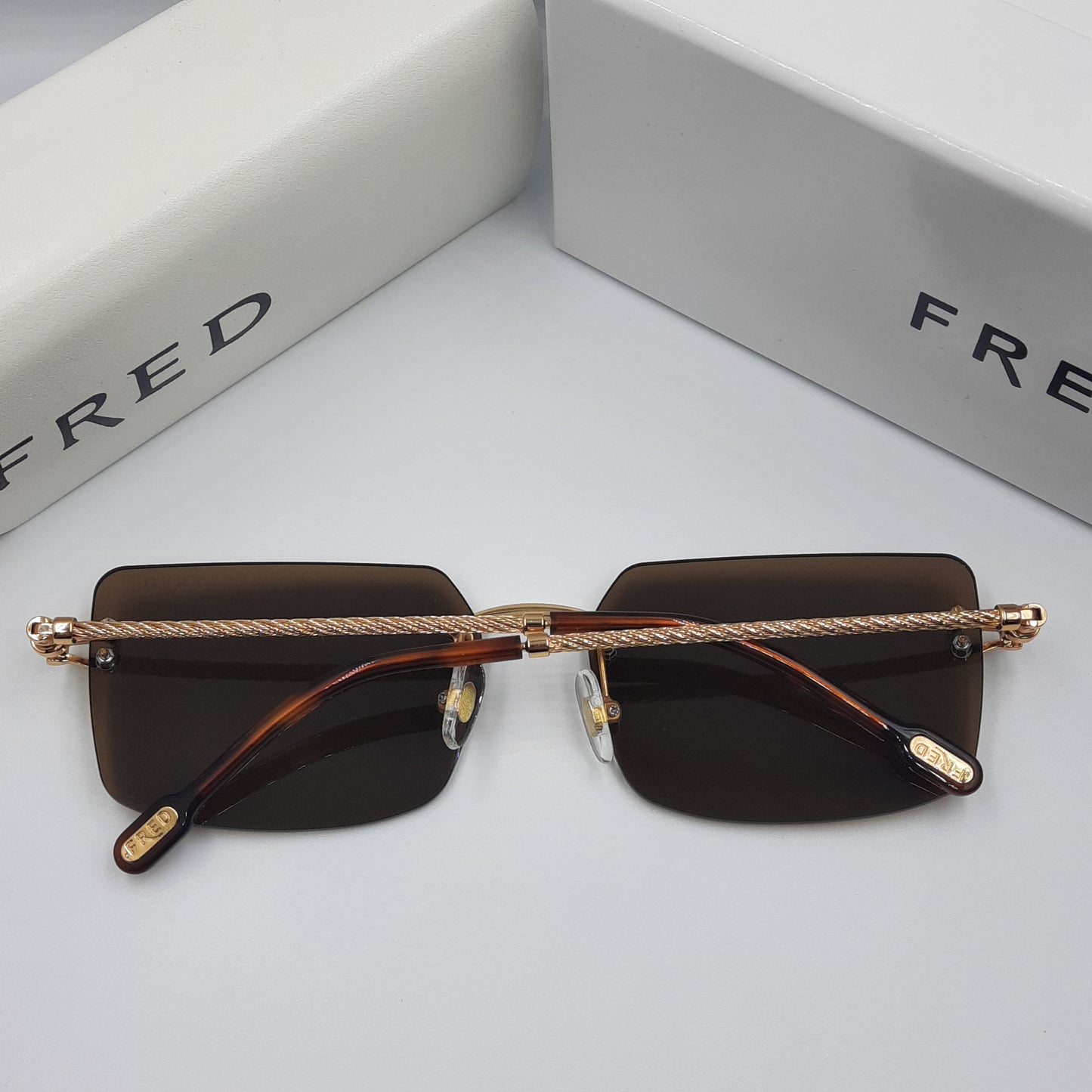 Solaires: FRED FG40023U doré marron
