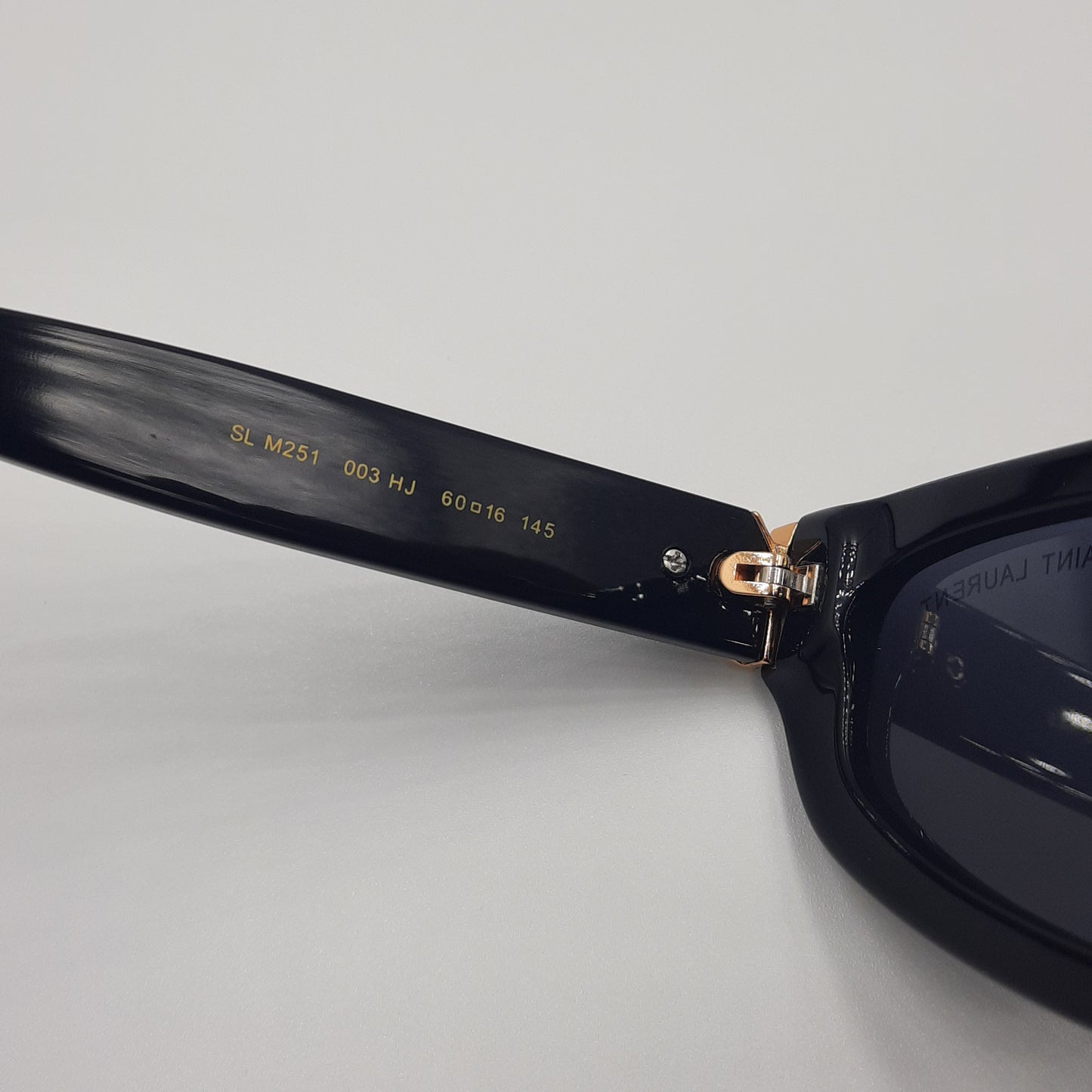 Solaires: SAINT LAURENT SL M251 noir doré