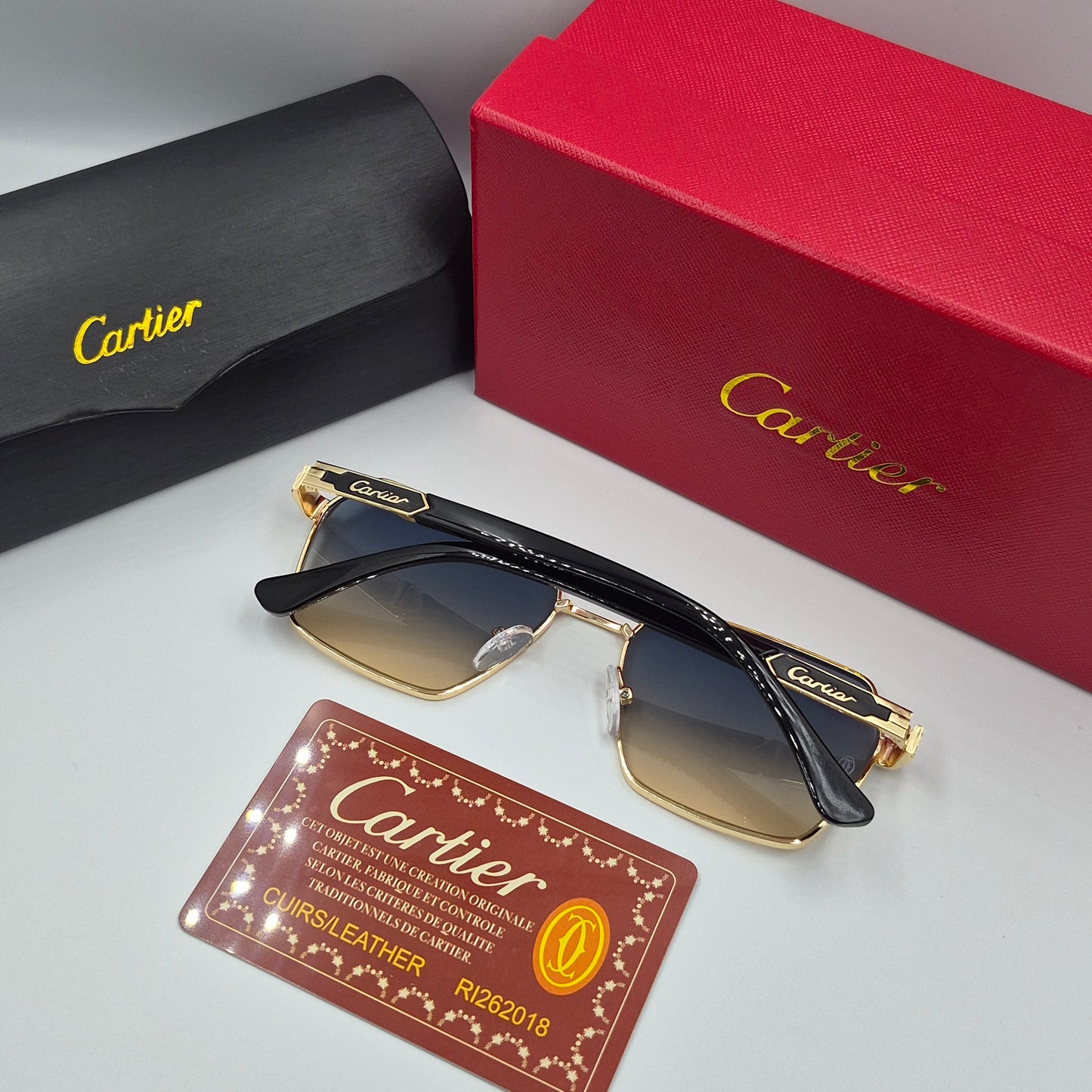 Solaires: CARTIER doré sunrise