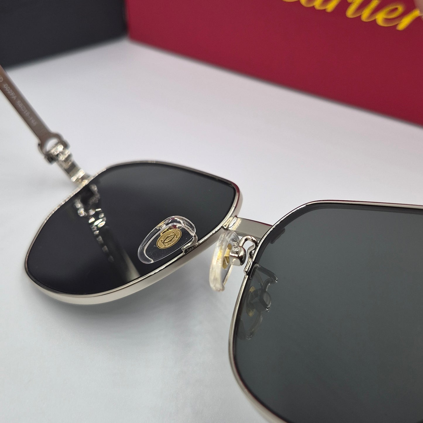 Solaires: CARTIER CT0484O argent noir
