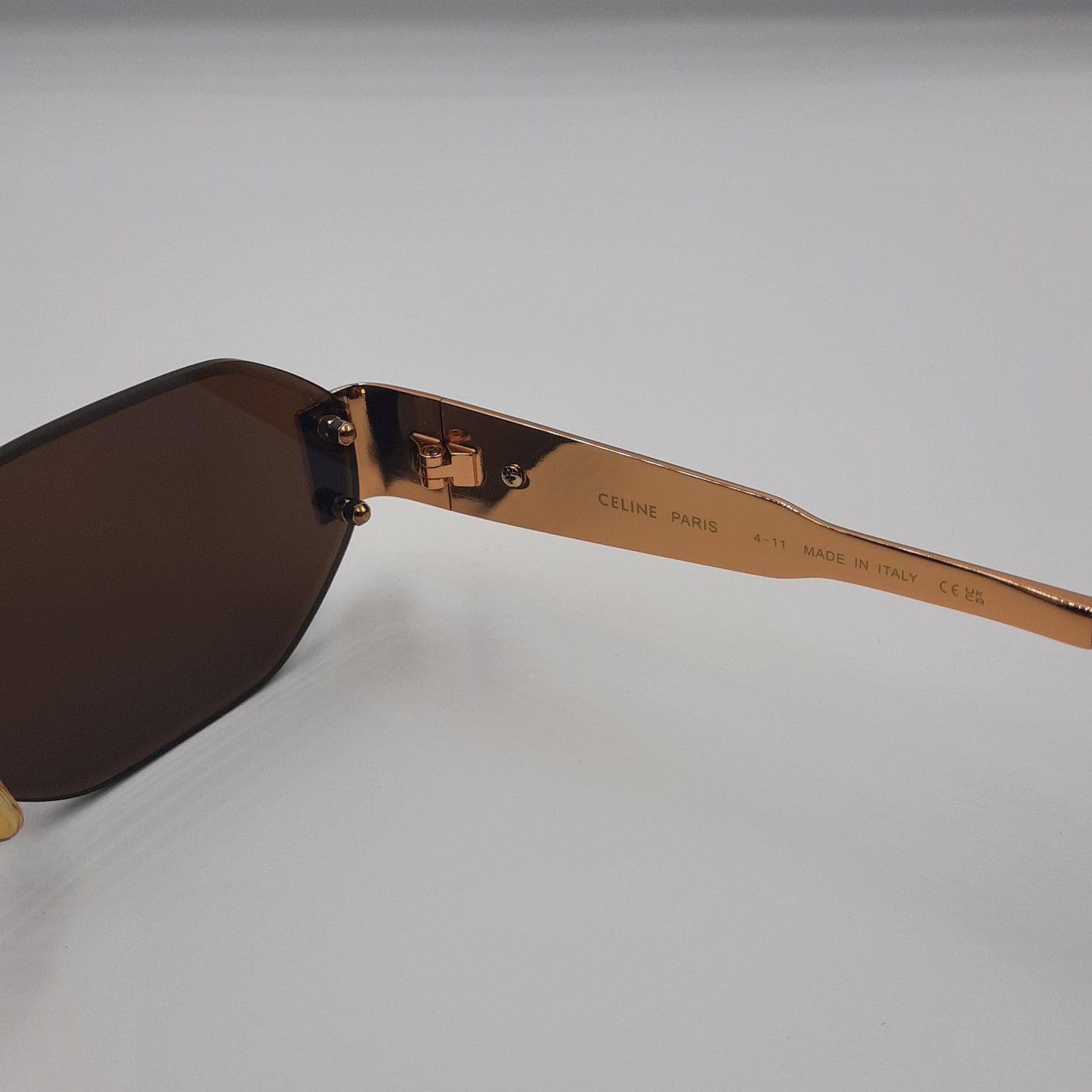 Solaires: CELINE Triomphe CL42119U doré marron