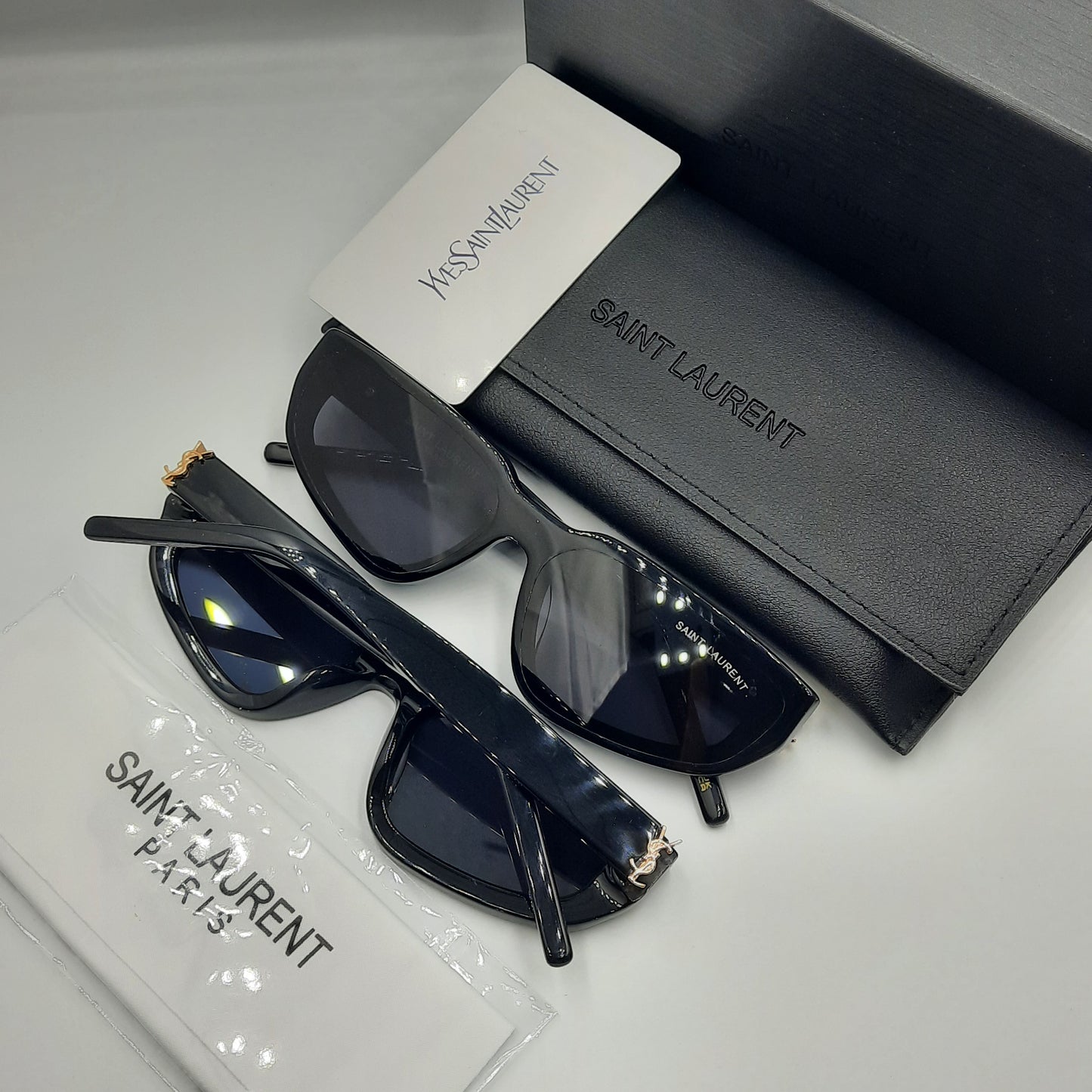 Solaires: SAINT LAURENT SL M251 noir doré