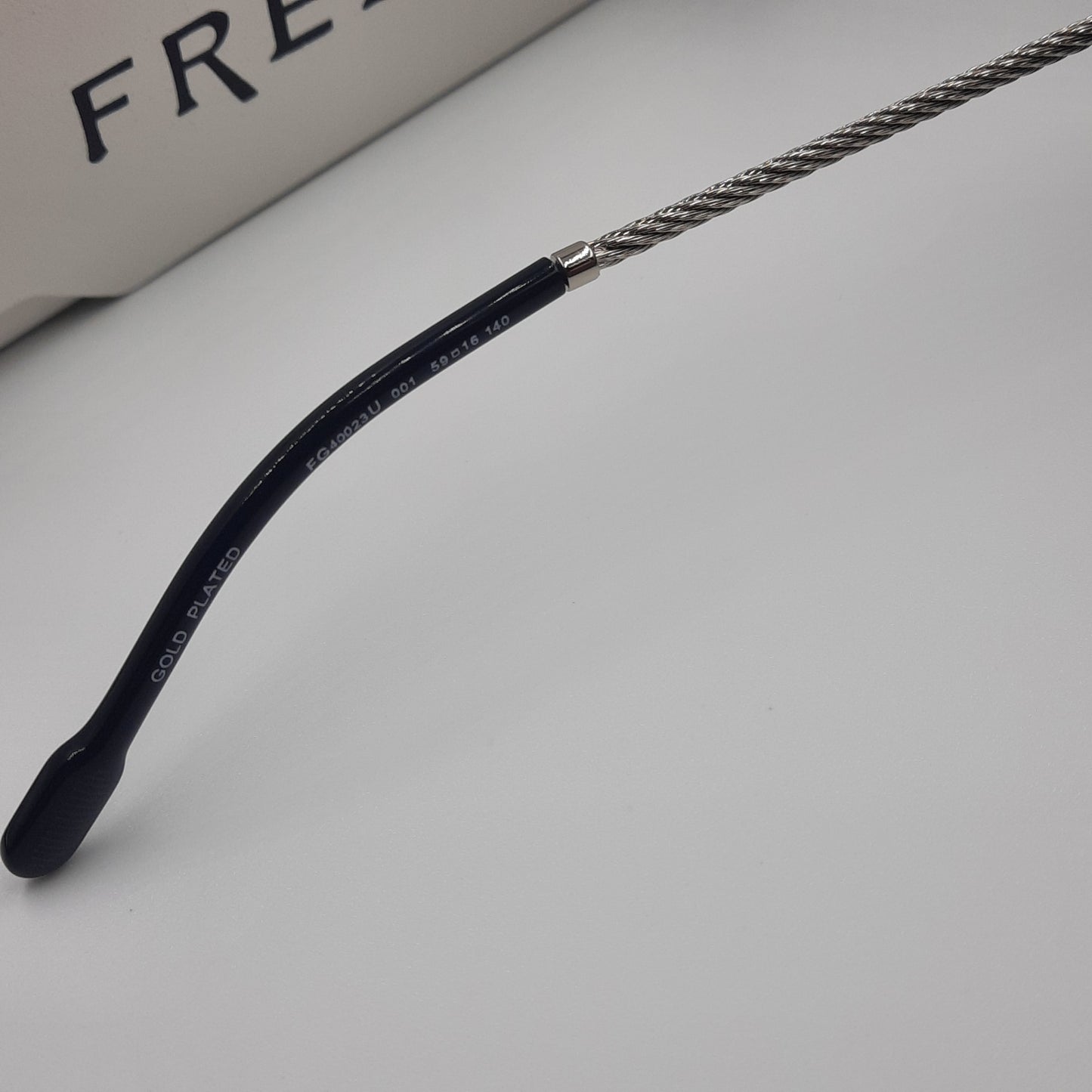 Solaires: FRED FG40023U argent noir