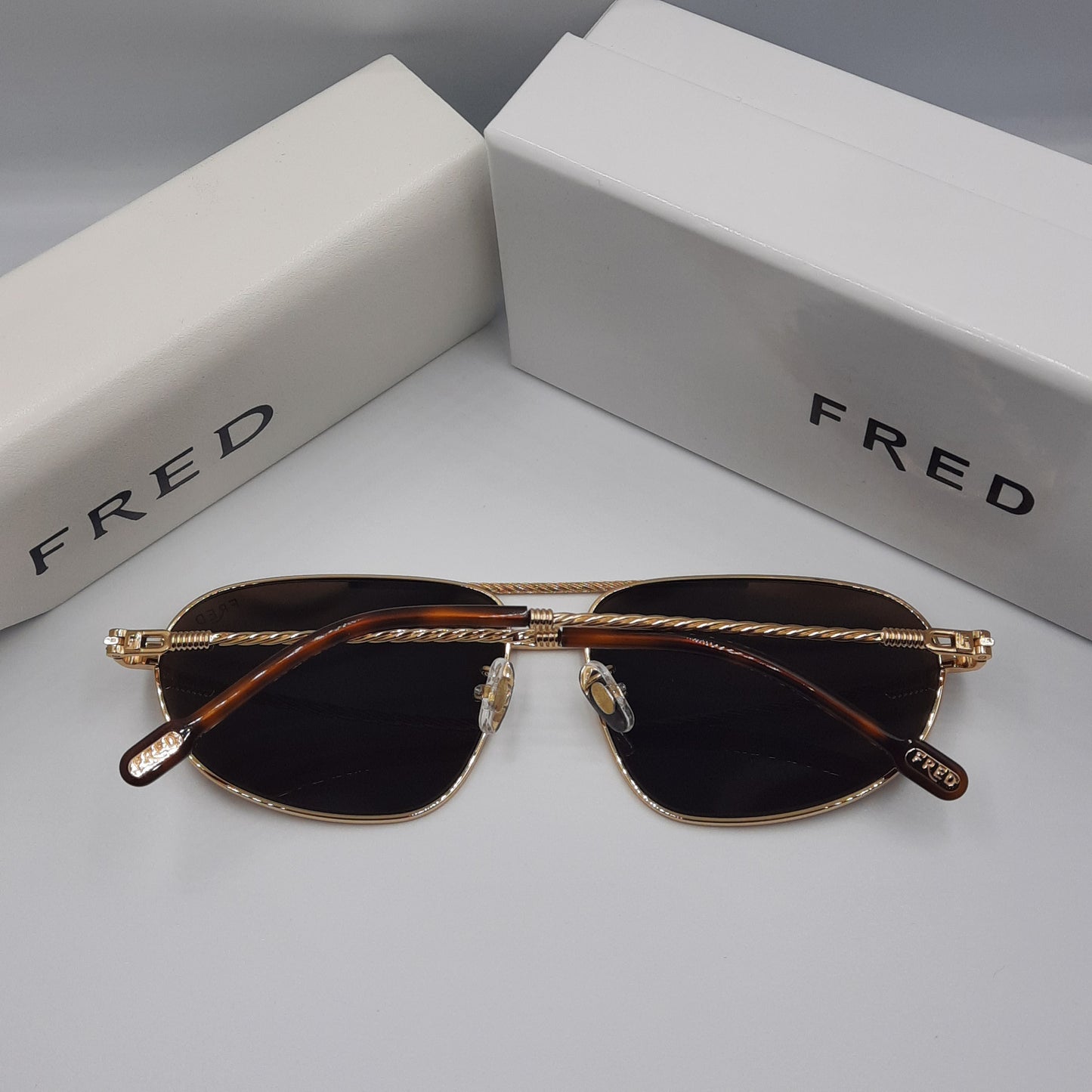 Solaires: FRED FG40037U doré marron
