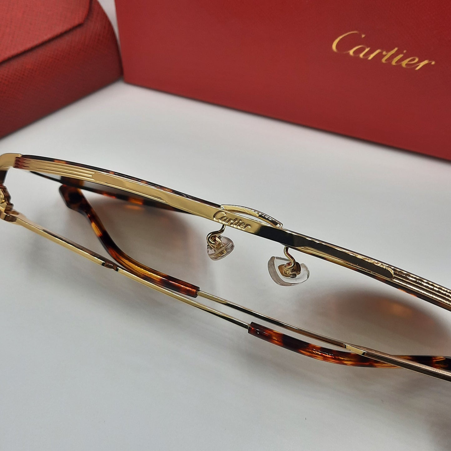 Solaires: CARTIER CT0865S doré marron havane