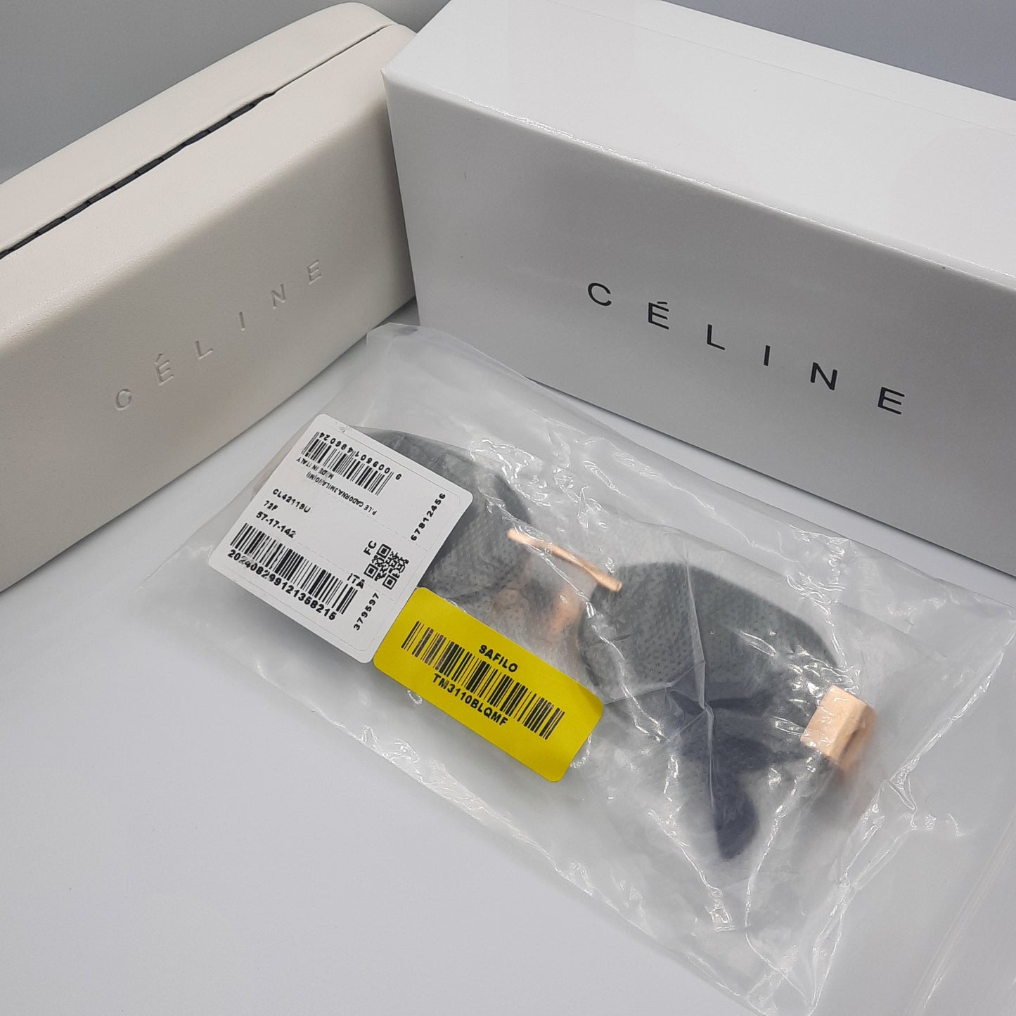 Solaires: CELINE Triomphe CL42119U doré vert