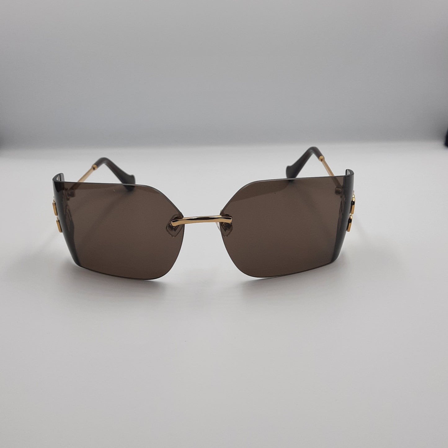 Solaires: MIUMIU MU54YS marron/GOLD