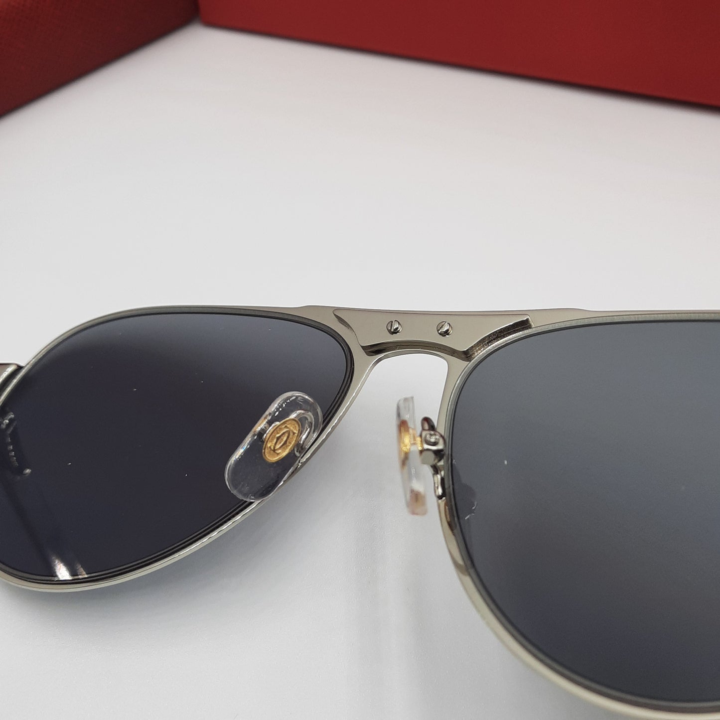 Solaires: CARTIER SANTOS CT0533S argenté