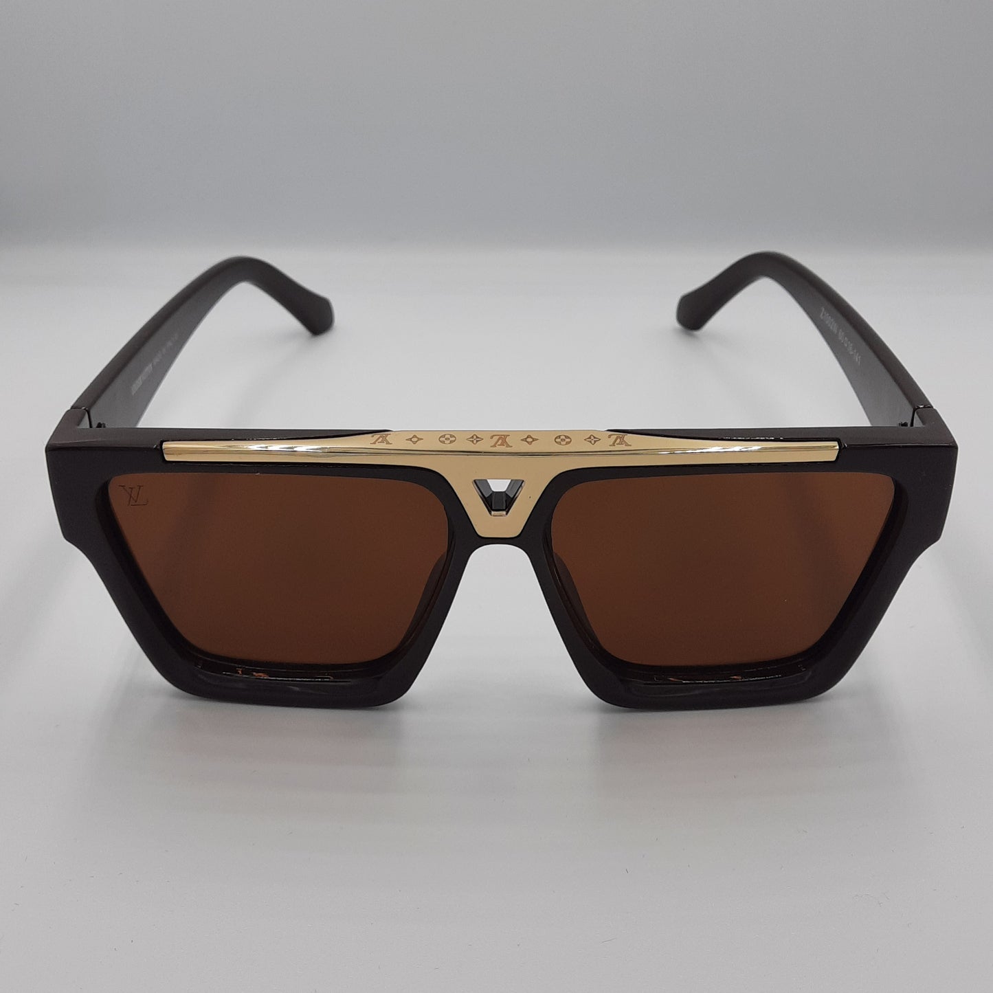 Solaires: LOUIS VUITTON Z1502W marron/gold