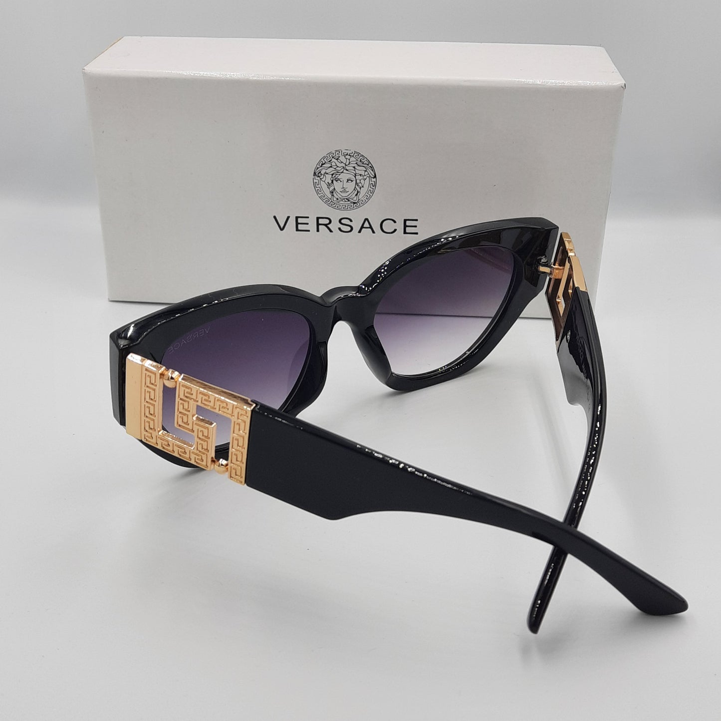 Solaires: VERSACE Noir/GLD