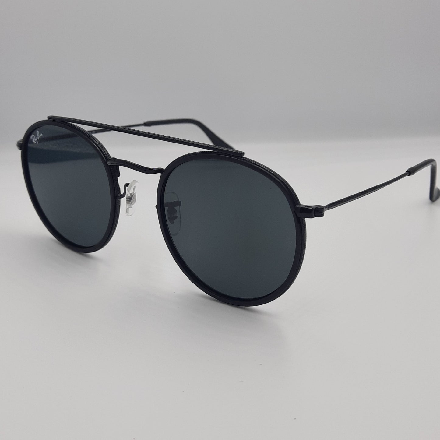 LUNETTE MAROC Solaires: RAYBAN round double bridge RB-3647 NOIR