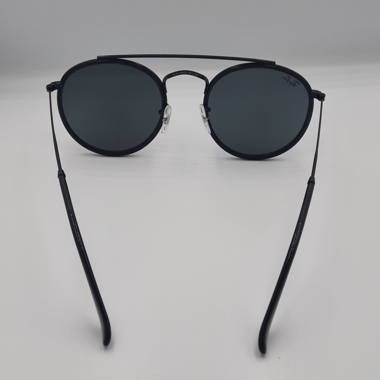 Solaires: RAYBAN round double bridge RB-3647 NOIR