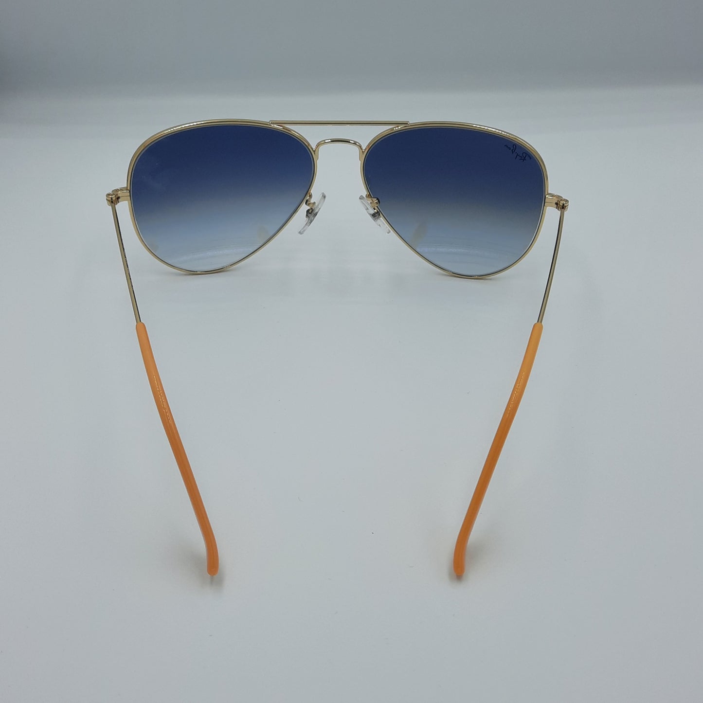 Solaires:  RAYBAN AVIATOR CLASSIC RB-3025 Gold/BLEU Dégradé saumon