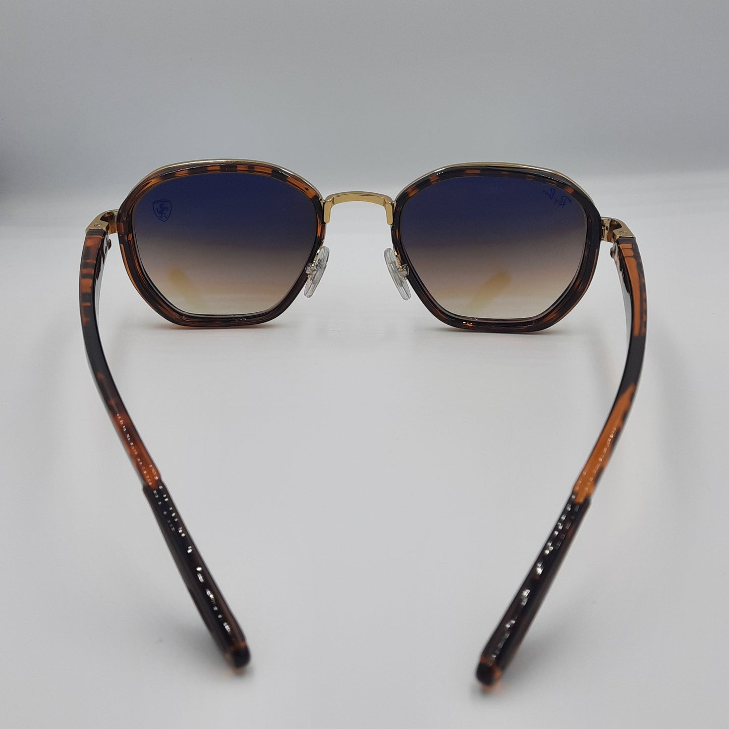 Solaires: RAYBAN FERRARI RB-3674 Doré/tigré/marron dégradé