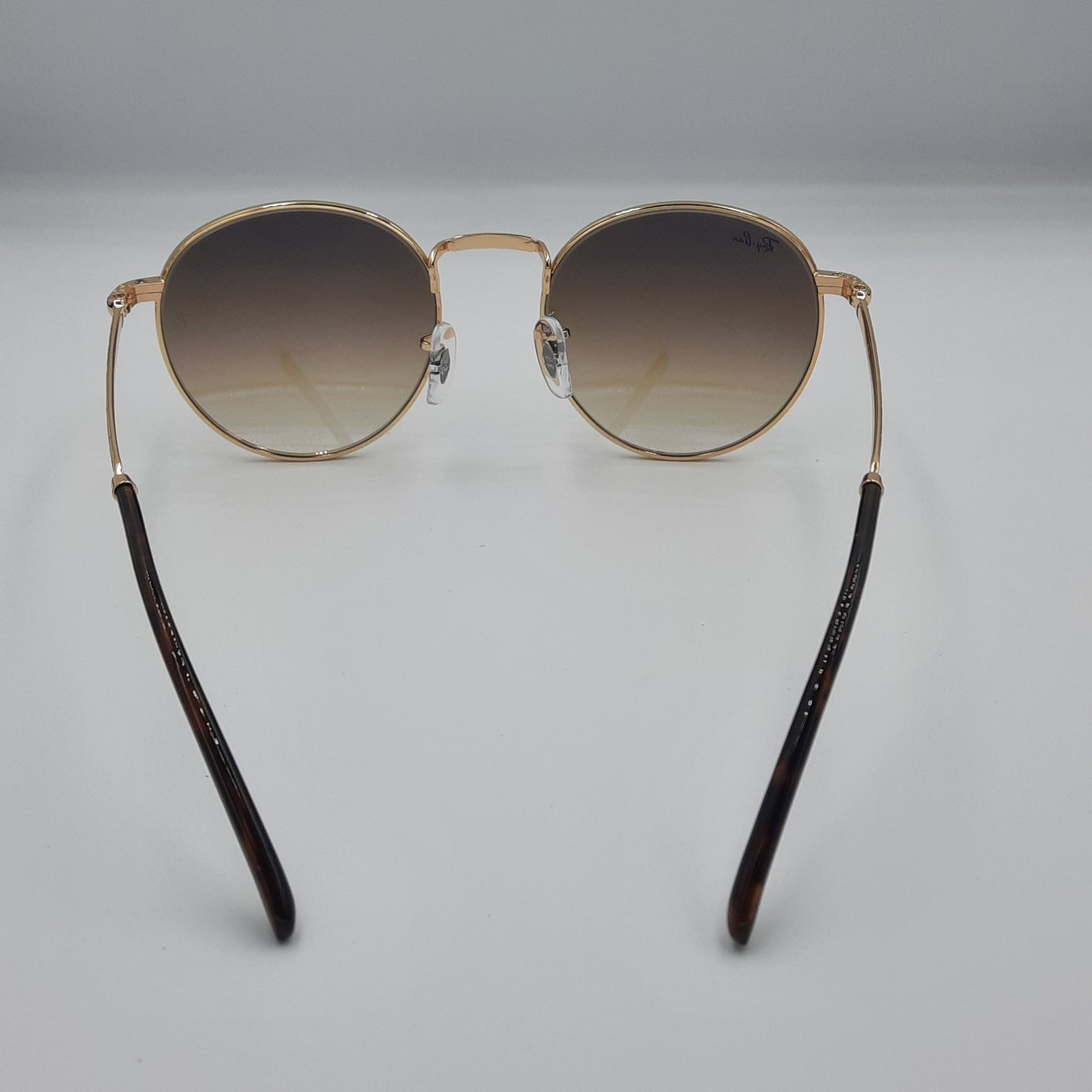 Solaires:  RAYBAN RB-3637 NEW ROUND gold/marron dégradé rond