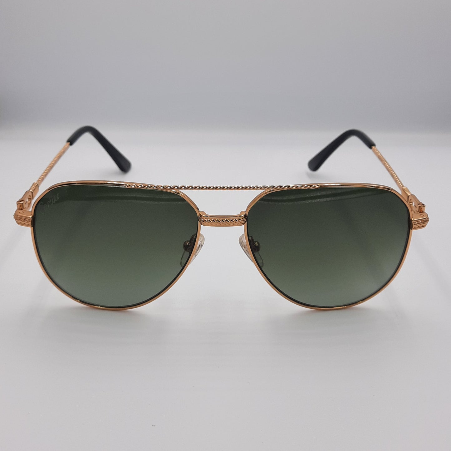 Solaires: CARTIER CT0618S doré vert