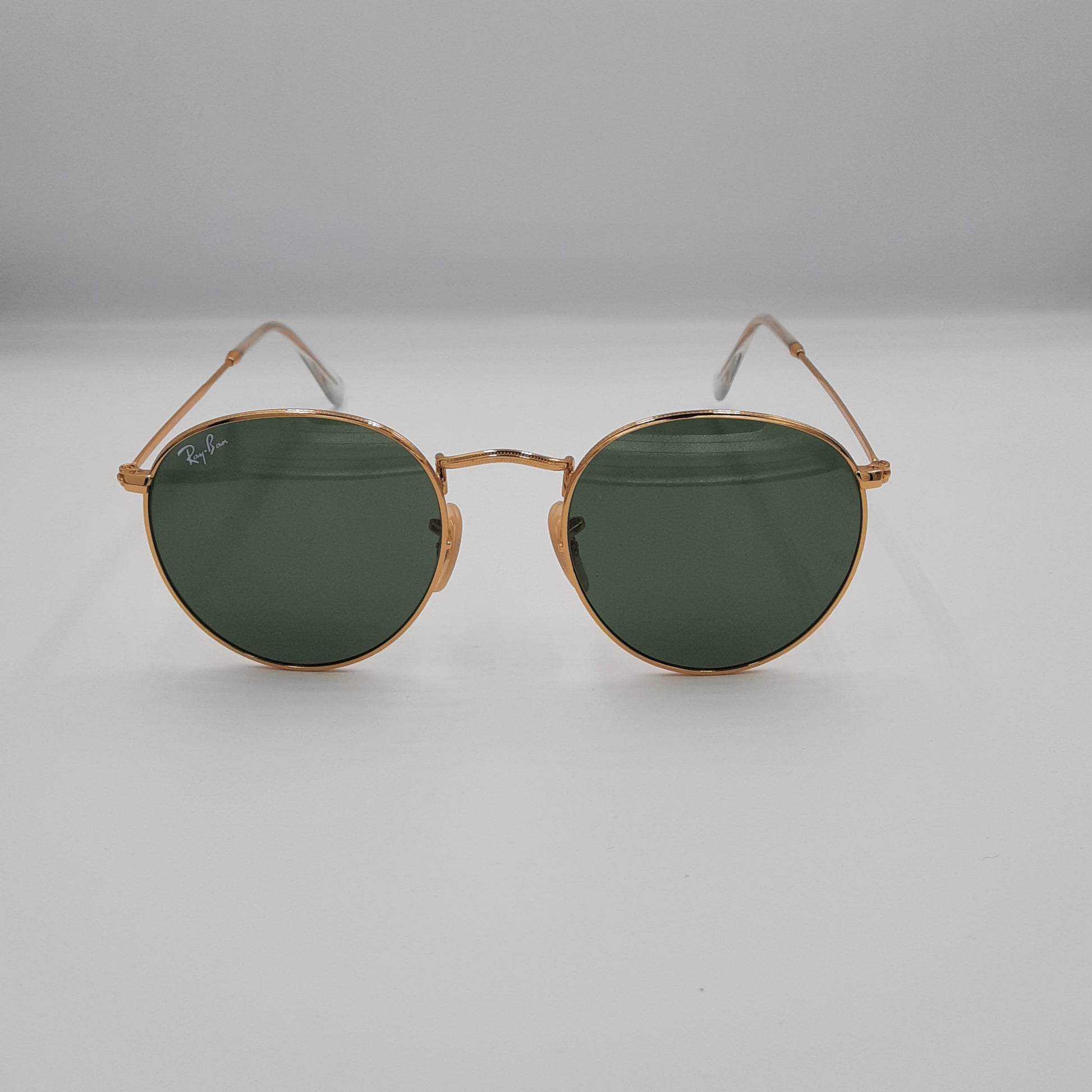 Solaires:  RAYBAN RB-3447 ROUND doré vert rond maroc