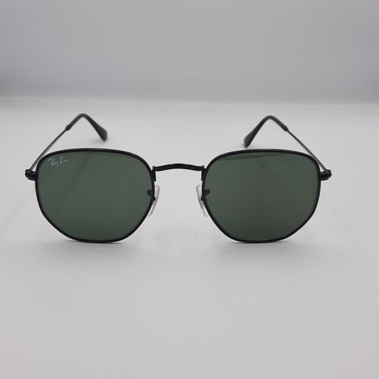 Solaires:  RAYBAN RB-3548 hexagonal noir MAROC