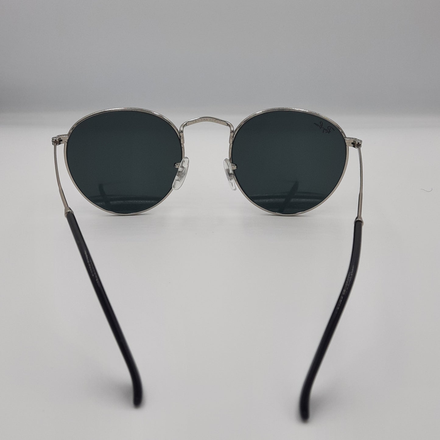 Solaires:  RAYBAN RB-3447 ROUND ARGENT/Noir rond