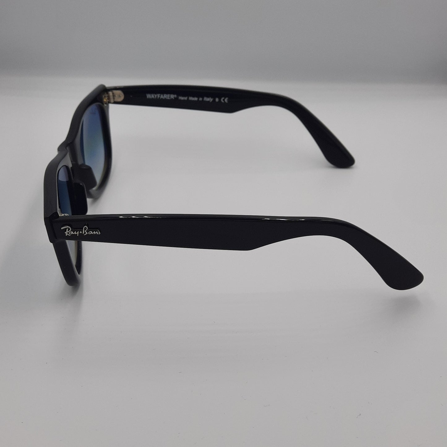 Solaires: RAYBAN Wayfarer Classic RB2140 NOIR BLEU DEG