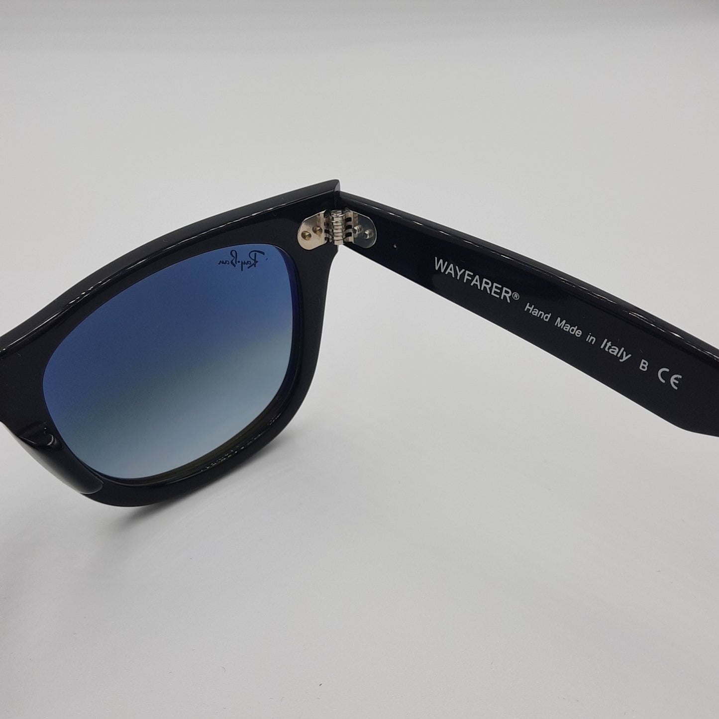 Solaires: RAYBAN Wayfarer Classic RB2140 NOIR BLEU DEG