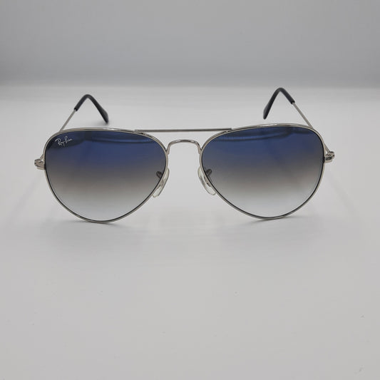 Solaires: RAYBAN AVIATOR CLASSIC RB-3025 ARGENT/degradé