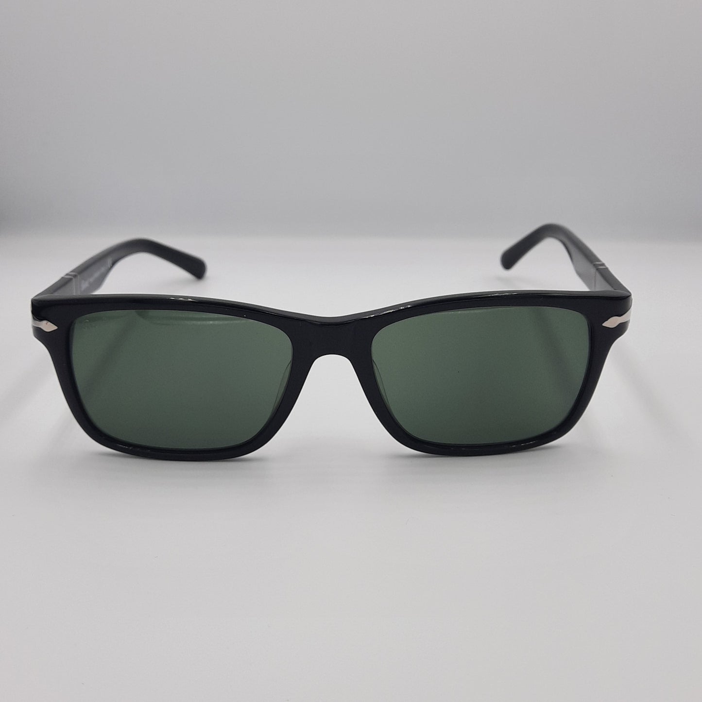 Solaires: PERSOL noir vert argent